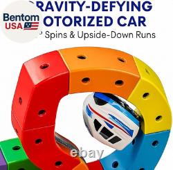 Ensemble de train électrique Track Fusion Klick Rail Monorail avec rails Cube STEM