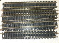 Ensemble de train électrique Tyco 7316 d'occasion avec rails supplémentaires et voitures supplémentaires