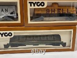 Ensemble de train électrique Tyco HO à l'échelle Vintage - Moteur Illinois Central, Caboose, Rails