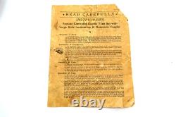 Ensemble de train électrique Vintage Sears HAPPI TIMES n° 05948 dans sa boîte d'origine