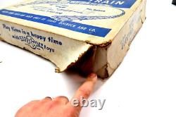 Ensemble de train électrique Vintage Sears HAPPI TIMES n° 05948 dans sa boîte d'origine