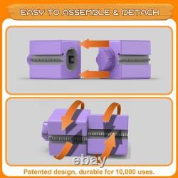 Ensemble de train électrique avec pistes de course flexibles magiques en 3D pour enfants, piste de voiture de course