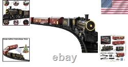 Ensemble de train électrique pour enfants, locomotive à vapeur, circuit de jeu, jouet pour les 3-12 ans