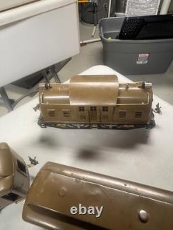 Ensemble de train électrique vintage Lionel et rail des années 1920