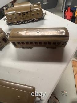 Ensemble de train électrique vintage Lionel et rail des années 1920