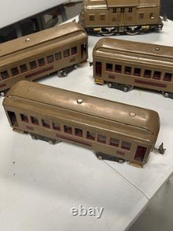 Ensemble de train électrique vintage Lionel et rail des années 1920