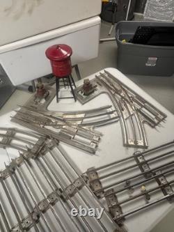 Ensemble de train électrique vintage Lionel et rail des années 1920