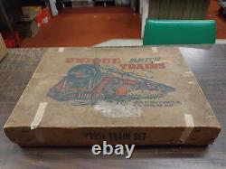 Ensemble de train électrique vintage antique unique lignes #1951 pistes de collection utilisées