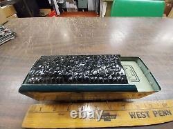 Ensemble de train électrique vintage antique unique lignes #1951 pistes de collection utilisées