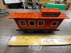 Ensemble de train électrique vintage antique unique lignes #1951 pistes de collection utilisées