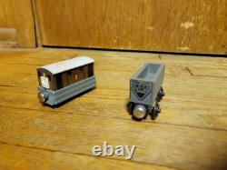 Ensemble de train en bois Thomas le petit train vintage avec rails de construction