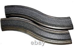 Ensemble de train en cristal Swarovski avec piste en bois 6 pièces