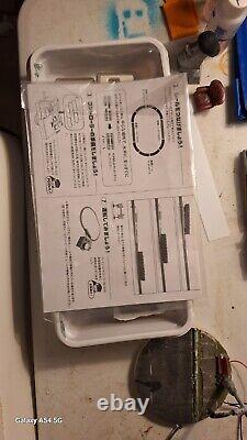 Ensemble de train en échelle Z 3 locomotives fonctionnelles 4 wagons 24 pièces de voie + virage inclus