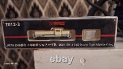 Ensemble de train en échelle Z 3 locomotives fonctionnelles 4 wagons 24 pièces de voie + virage inclus