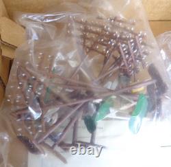 Ensemble de train express TYCO USA 4301 locomotive, transporteur automobile, pont, bloc d'alimentation +