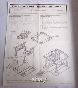 Ensemble de train express TYCO USA 4301 locomotive, transporteur automobile, pont, bloc d'alimentation +