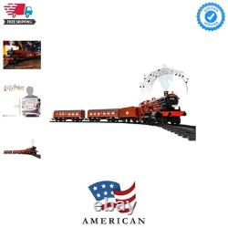 Ensemble de train jouet Hogwarts Express fonctionnant sur batterie avec Bluetooth, locomotive, T