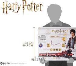 Ensemble de train jouet Hogwarts Express fonctionnant sur batterie avec Bluetooth, locomotive, T