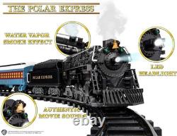 Ensemble de train jouet The Polar Express à piles avec Bluetooth, locomotive