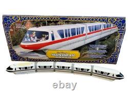 Ensemble de train monorail de 2' du parc à thème Contemporary Resort de Disney Vintage et de 14' de voie