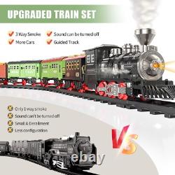 Ensemble de train pour enfants durable avec batterie rechargeable et configurations de piste multiples