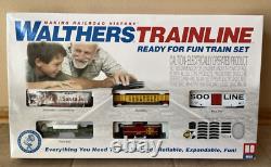 Ensemble de train prêt à s'amuser Walthers Trainline 931-870 ATSF