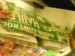 Ensemble de train télécommandé Vtg Bachmann Big Haulers Holiday Express avec rails