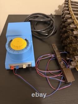 Ensemble de train thématique western Playmobil vintage 3958 avec 12 pièces de voie, sans figurine