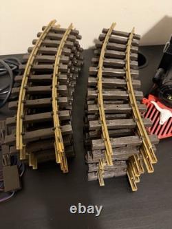 Ensemble de train thématique western Playmobil vintage 3958 avec 12 pièces de voie, sans figurine