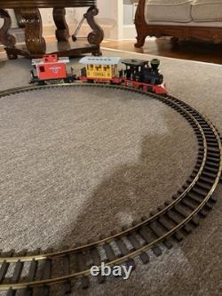 Ensemble de train thématique western Playmobil vintage 3958 avec 12 pièces de voie, sans figurine