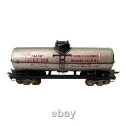 Ensemble de train vintage Marx New York Central Pacemaker locomotive voies accessoires