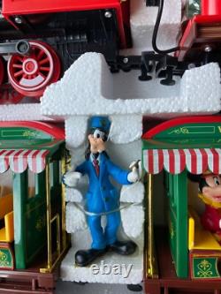 Ensemble de train vintage de Disney World avec personnages Disney et rails supplémentaires