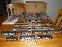 Ensemble de trains Hawthorne Village Dale Earnhardt 12 Trains Piste Certificats d'Authenticité en Excellent État