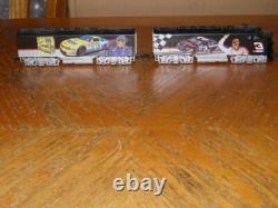 Ensemble de trains Hawthorne Village Dale Earnhardt 12 Trains Piste Certificats d'Authenticité en Excellent État