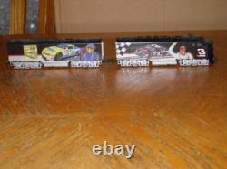 Ensemble de trains Hawthorne Village Dale Earnhardt 12 Trains Piste Certificats d'Authenticité en Excellent État