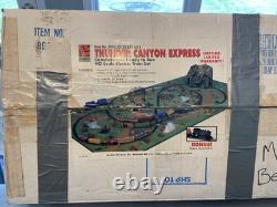 Ensemble de trains Vintage Life-Like HO Thunder Canyon Express complet No. 8938