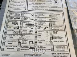 Ensemble de trains Vintage Life-Like HO Thunder Canyon Express complet No. 8938