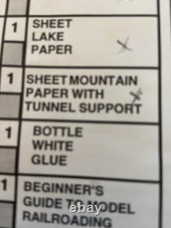 Ensemble de trains Vintage Life-Like HO Thunder Canyon Express complet No. 8938