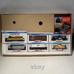 Ensemble de trains Walthers Train line Power Pro HO testé et fonctionnel! Aucune voie incluse.