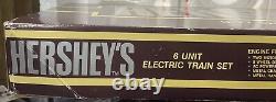Ensemble de trains électriques K-LINE HERSEY'S Chocolate en échelle 0-27, 6 unités, neuf dans sa boîte.