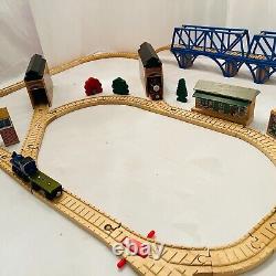 Ensemble de trains en bois Thomas & Friends Clickity Clack Track Vintage de la ligne ferroviaire en bois