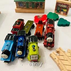 Ensemble de trains en bois Thomas & Friends Clickity Clack Track Vintage de la ligne ferroviaire en bois