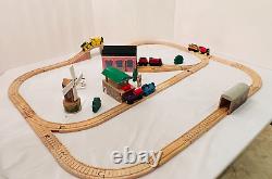 Ensemble de trains en bois Thomas & Friends Wooden Railway Clickity Clack Track Vintage