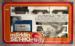 Ensemble de trains miniatures Marklin HO 0967 avec boîte d'origine sans fond