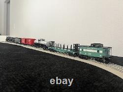 Ensemble de trains miniatures de chemin de fer