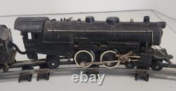 Ensemble de trains vintage Lionel American Flyer 29 pièces de rails S avec alimentation électrique