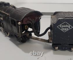 Ensemble de trains vintage Lionel American Flyer 29 pièces de rails S avec alimentation électrique