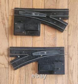 Ensemble de trains vintage Lionel American Flyer 29 pièces de rails S avec alimentation électrique