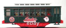 Ensemble de tramway motorisé de vacances de Noël Lionel 6-21924 avec voie O-27 neuve