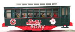 Ensemble de tramway motorisé de vacances de Noël Lionel 6-21924 avec voie O-27 neuve